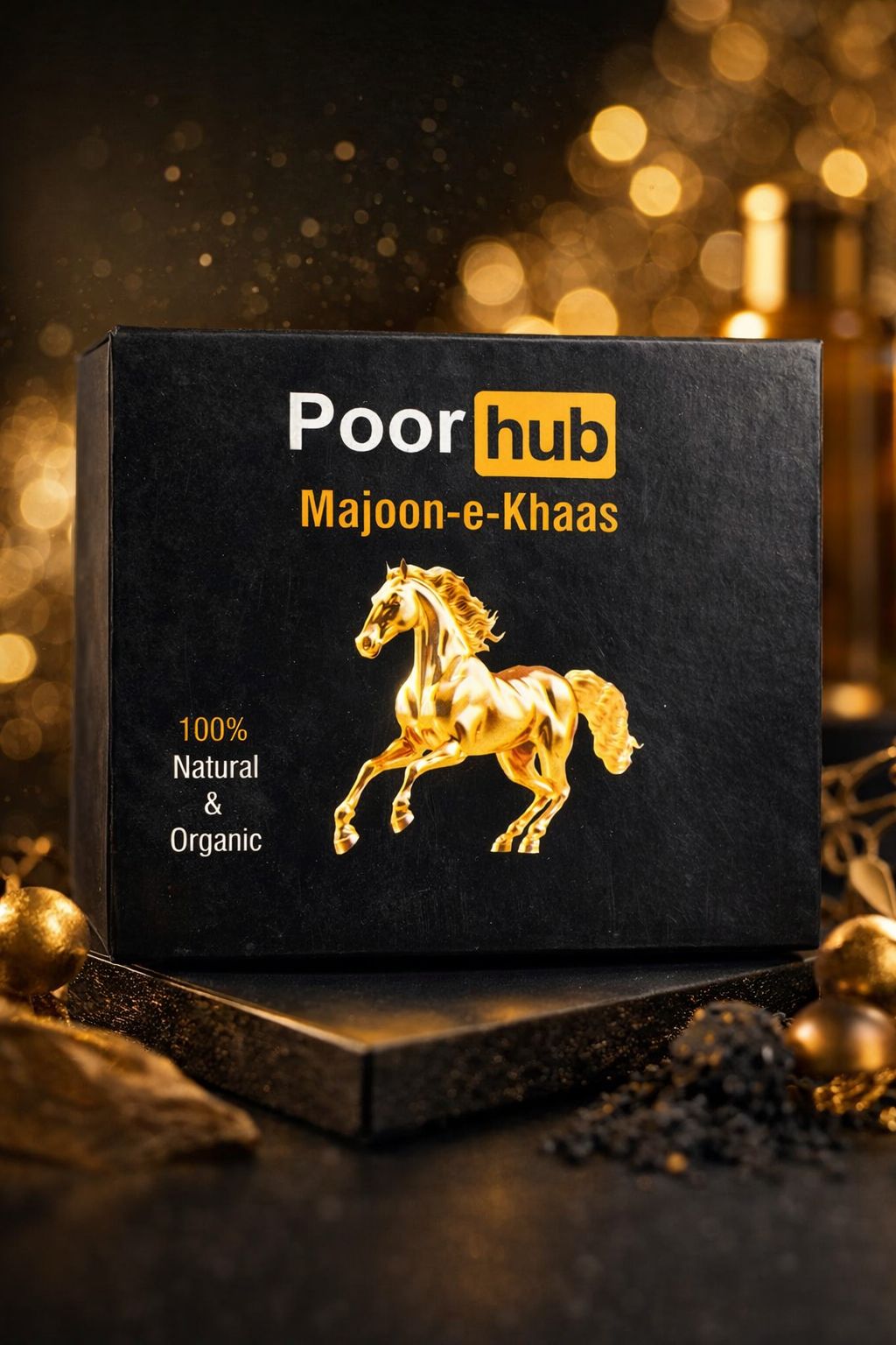 Majoon-e-Khaas – 100% Natural & Organic Herbal Vitality Paste (Premium Gold Edition)