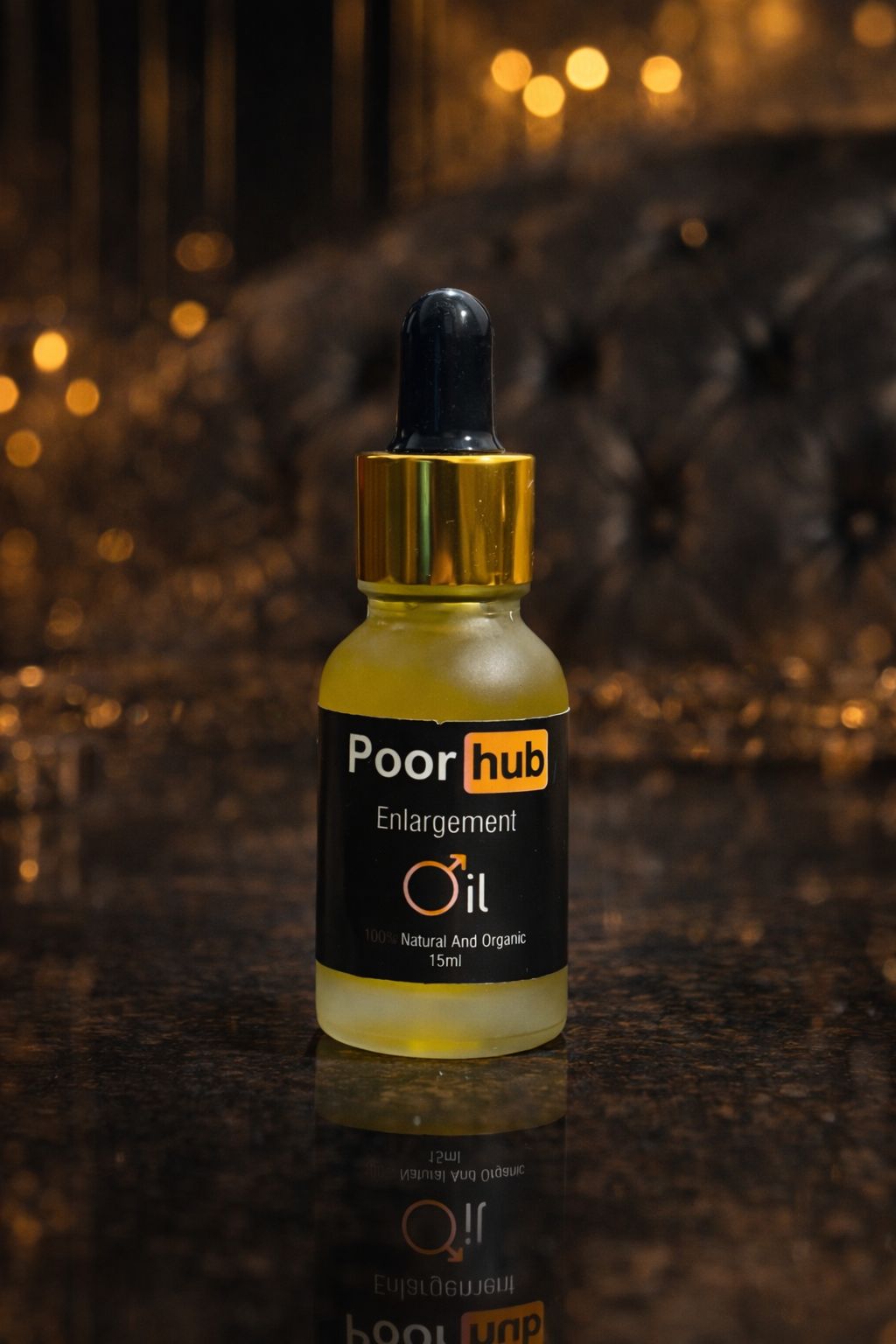 Premium Enlargement Oil – 100% Natural & Organic Men’s Oil (15ml)